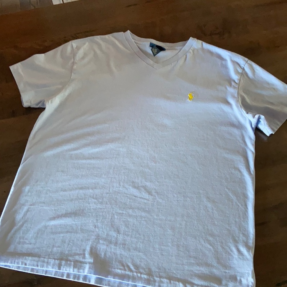 Men’s light blue polo T-shirt